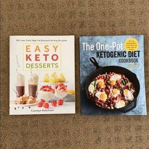 2 Keto Cookbooks for Price of 1